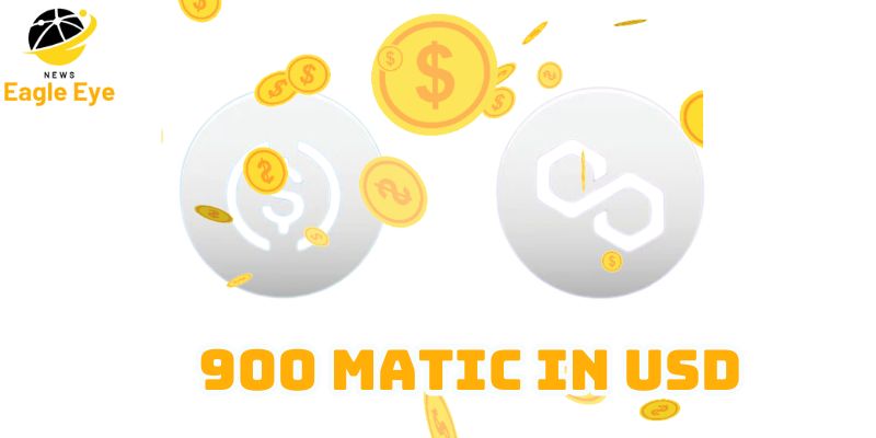 900 MATIC in USD